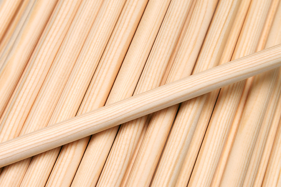 12er Pack Pfeilschaft Kiefer 11/32 TAPER 32" Länge